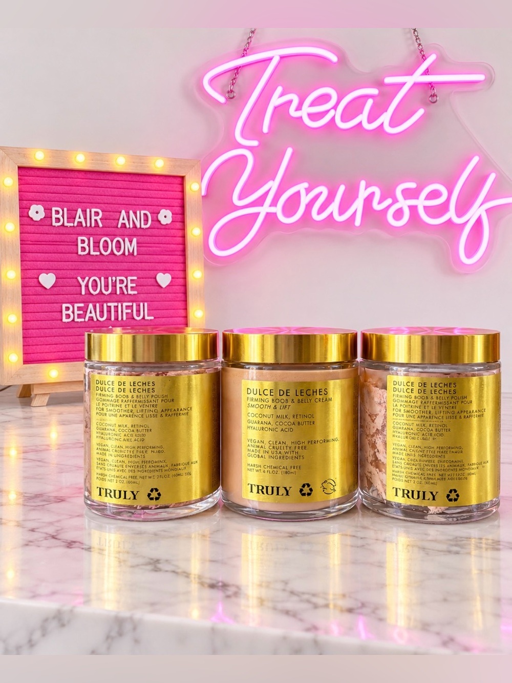 Truly Beauty Dulce De Leches Polish & Cream Bundle